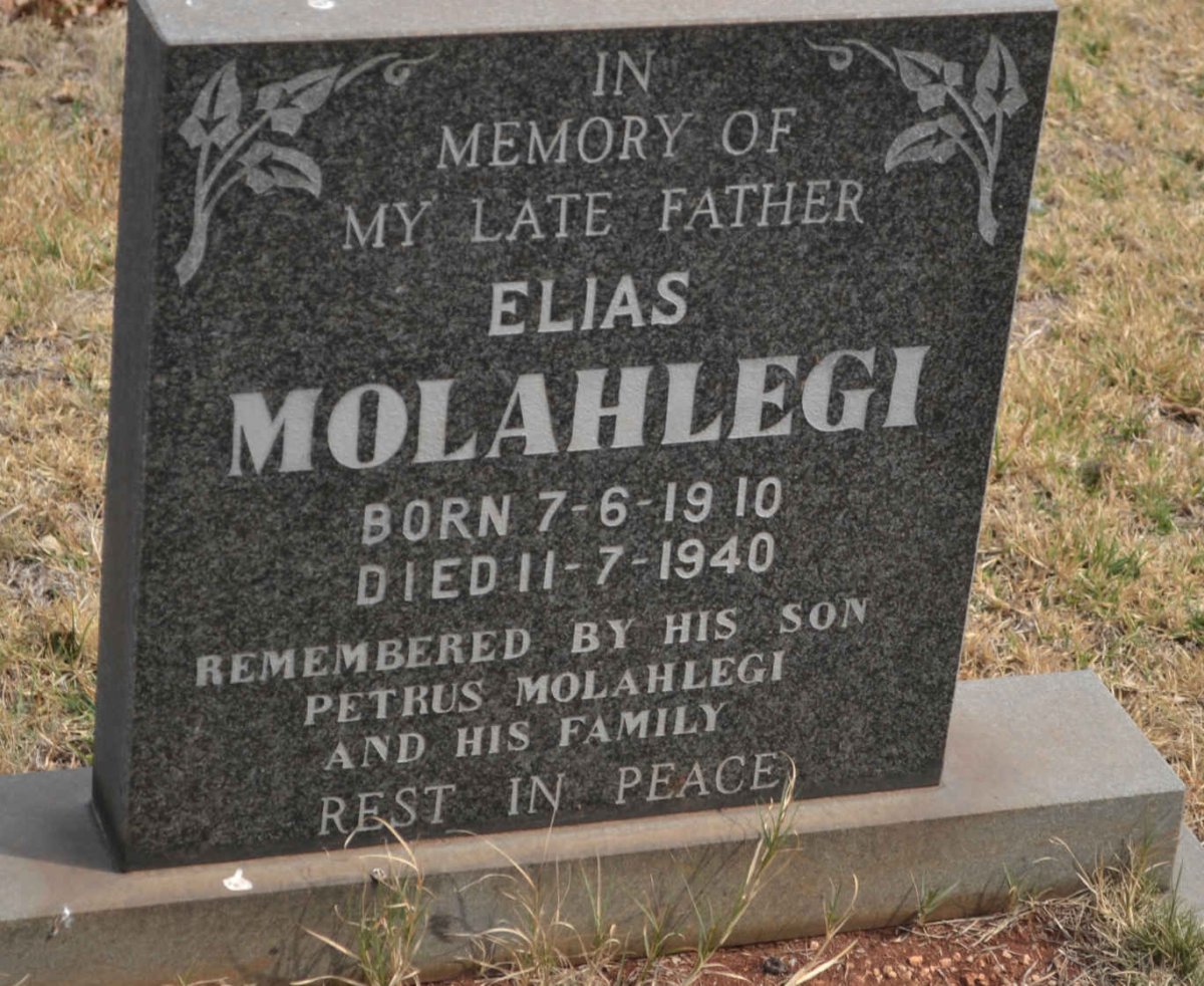 MOLAHLEGI Elias 1910-1940