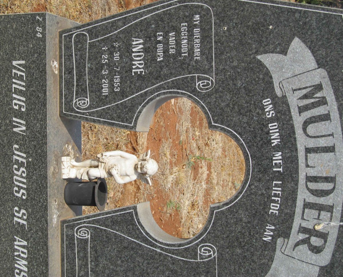 MULDER André 1953-2001