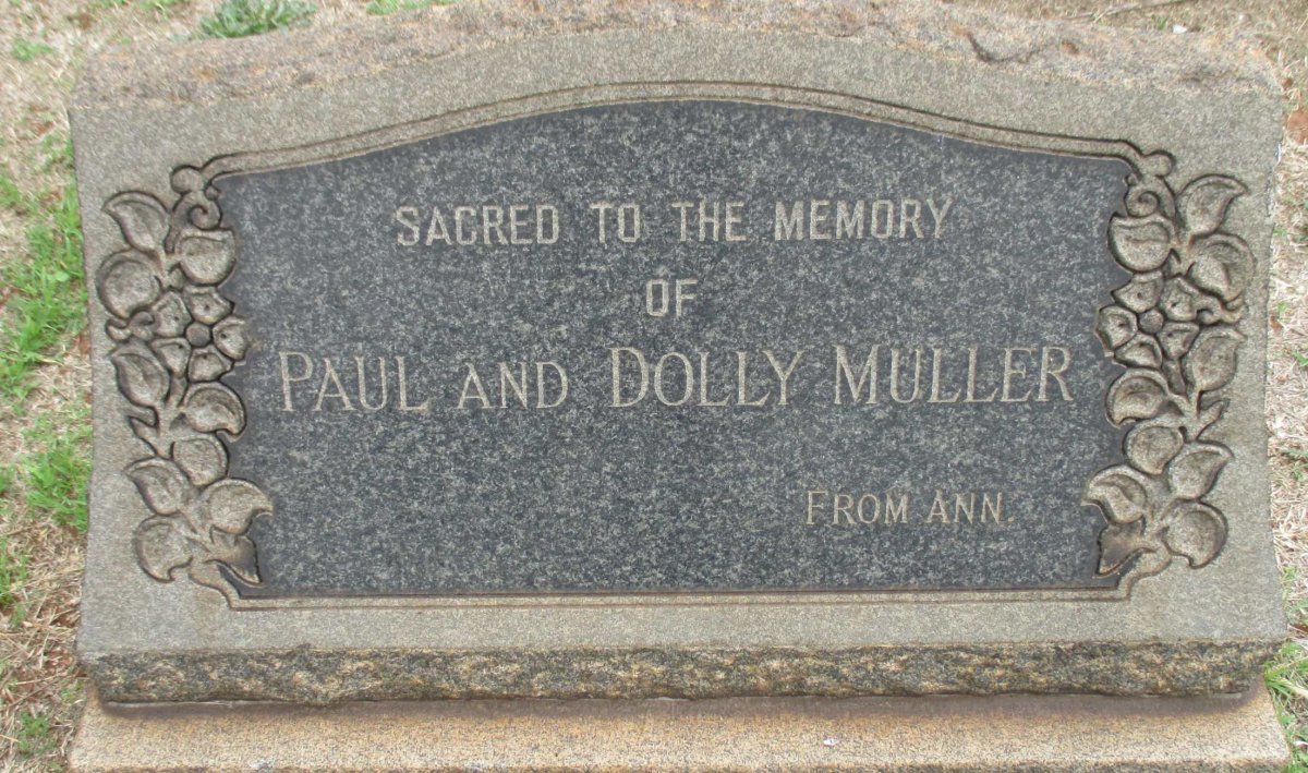 MULLER Paul &amp; Dolly