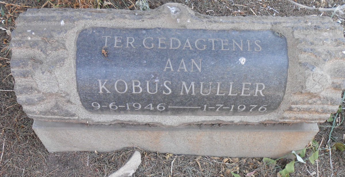 MULLER Kobus 1946-1976