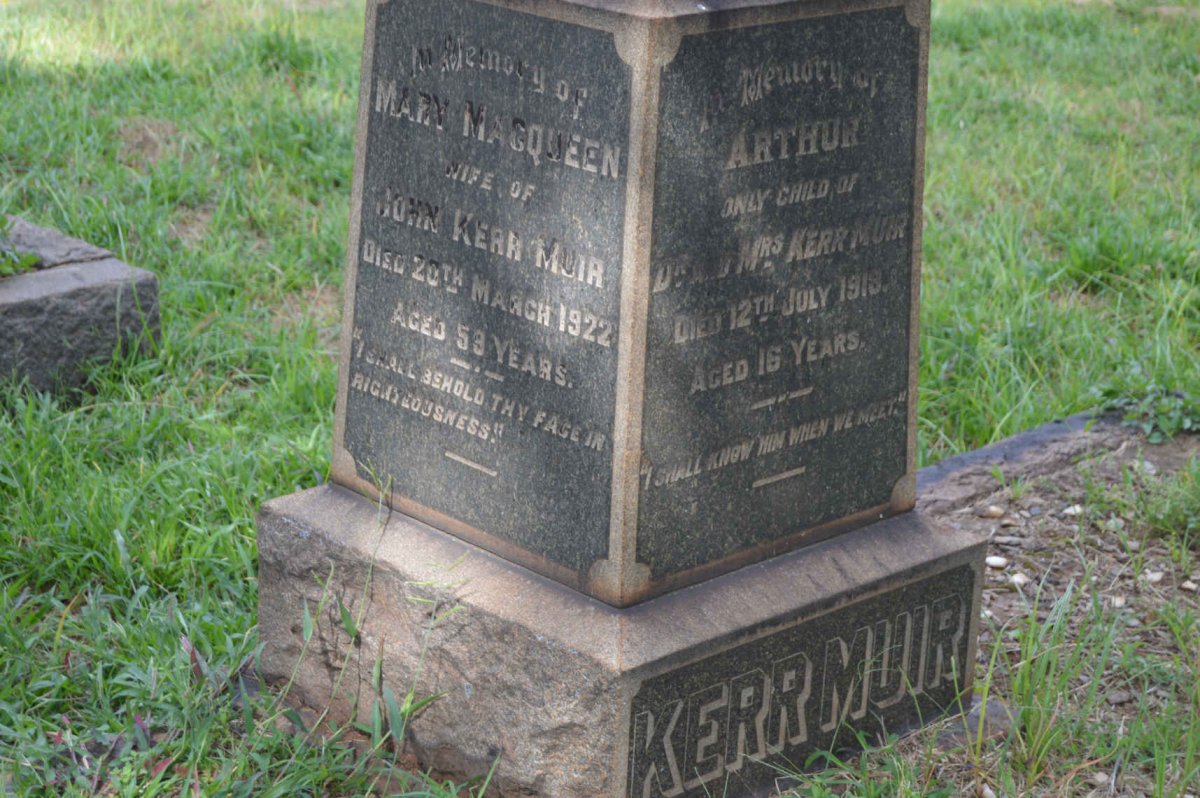 MUIR Mary Macqueen, Kerr 1922