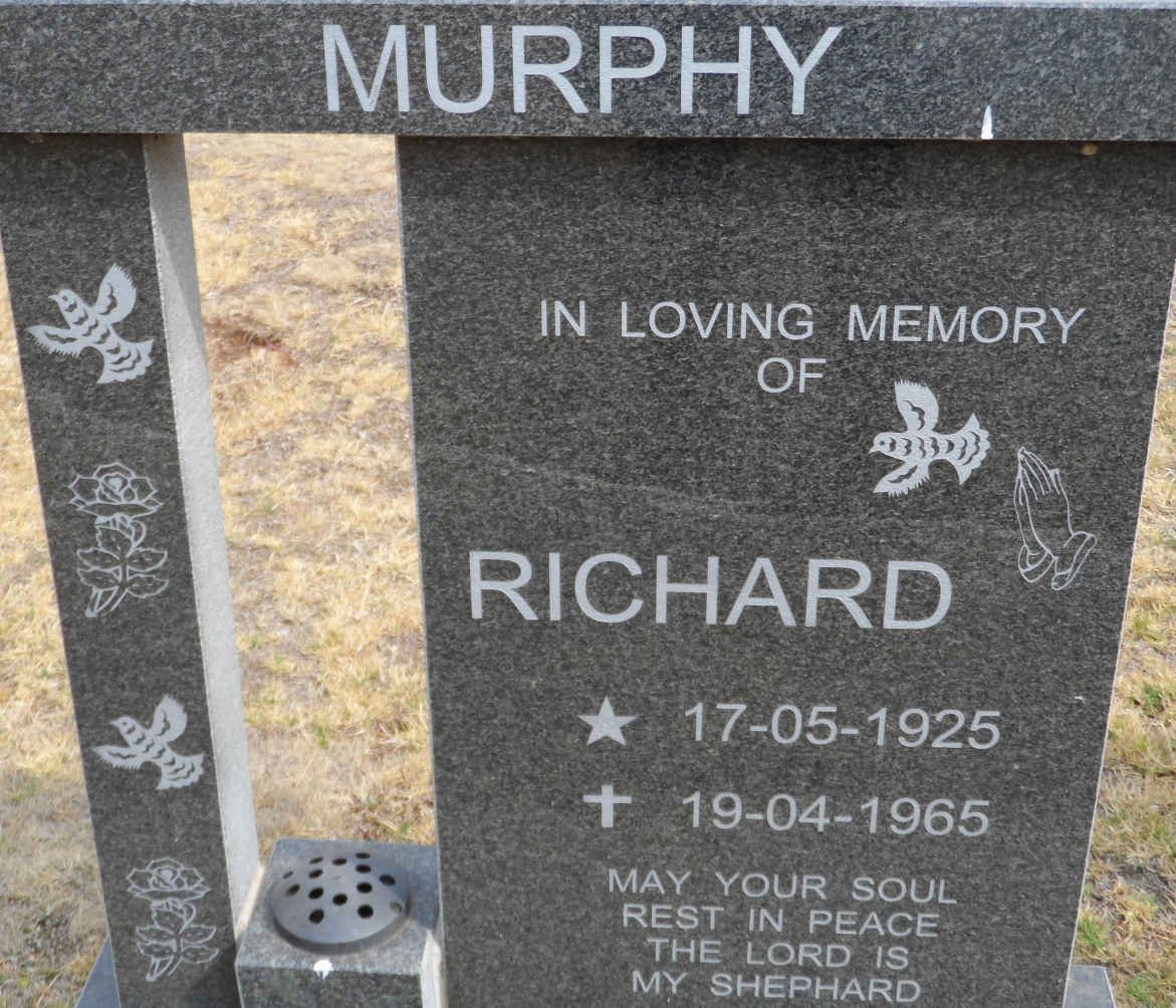 MURPHY Richard 1925-1965
