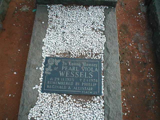 WESSELS Pearl Viola 1925-1974