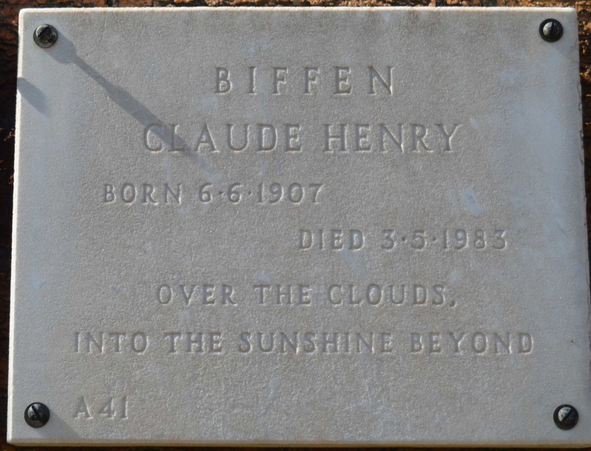 BIFFEN Claude Henry 1907-1983