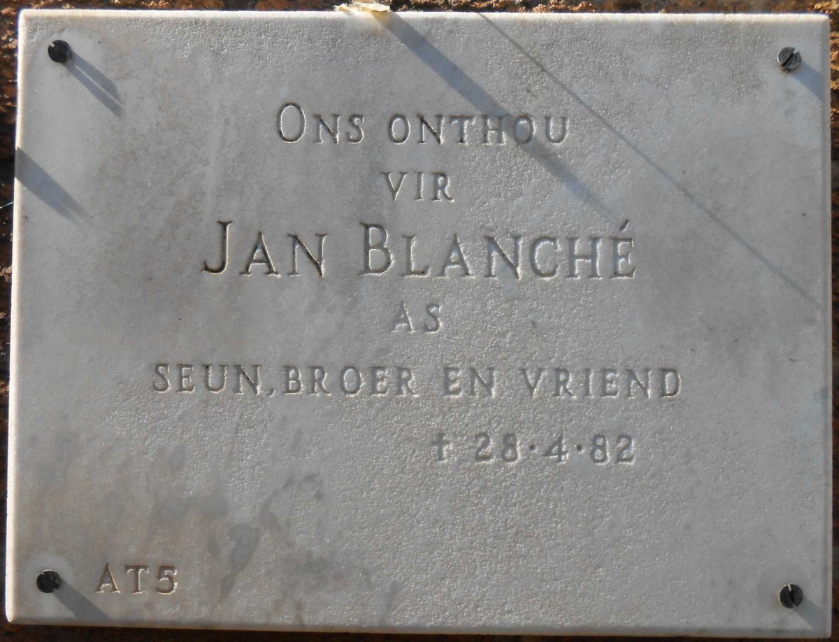 BLANCHÉ Jan -1982