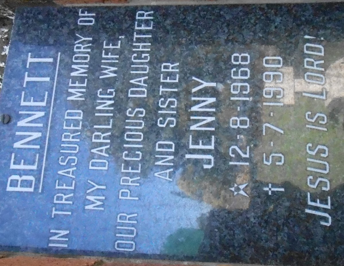 BENNETT Jenny 1968-1990
