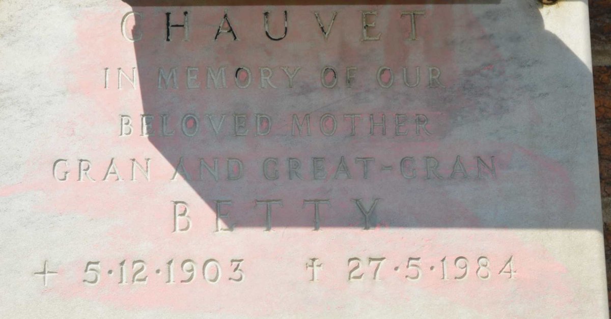 CHAUVET Betty 1903-1984