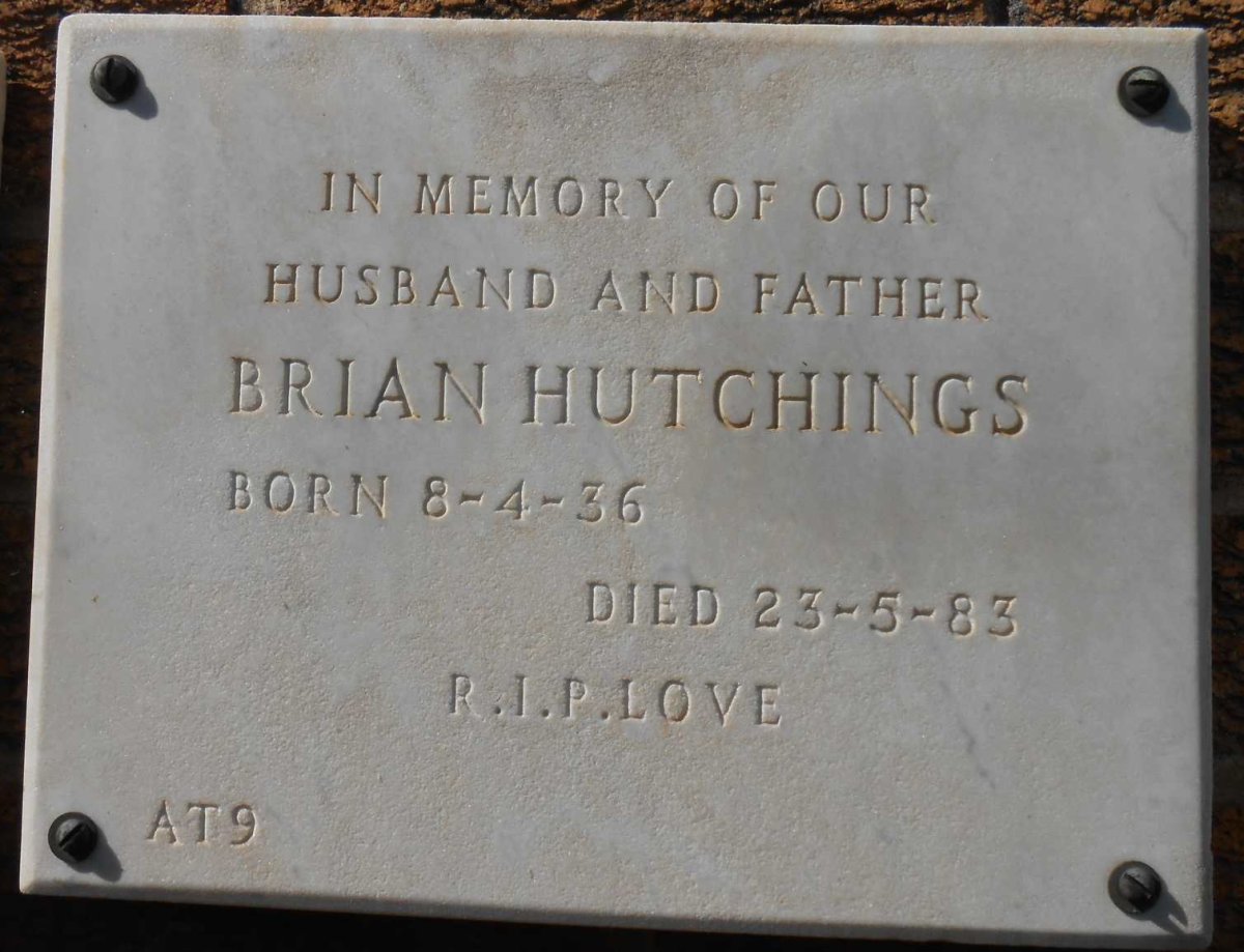 HUTCHINGS Brian 1936-1983