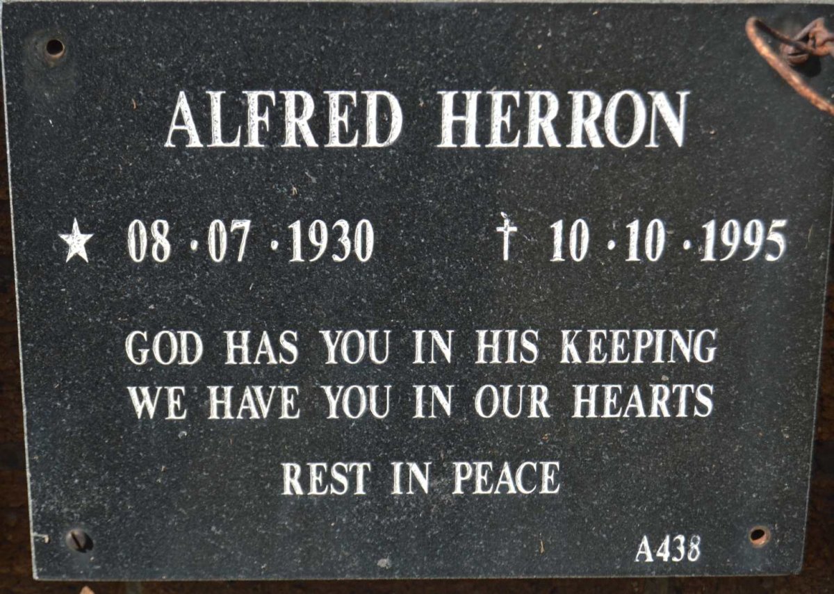HERRON Alfred 1930-1995