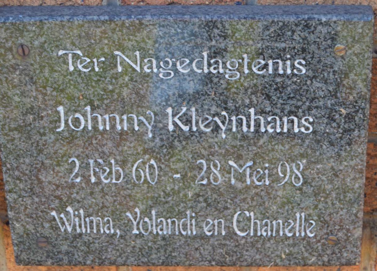 KLEYNHANS Johnny 1960-1998