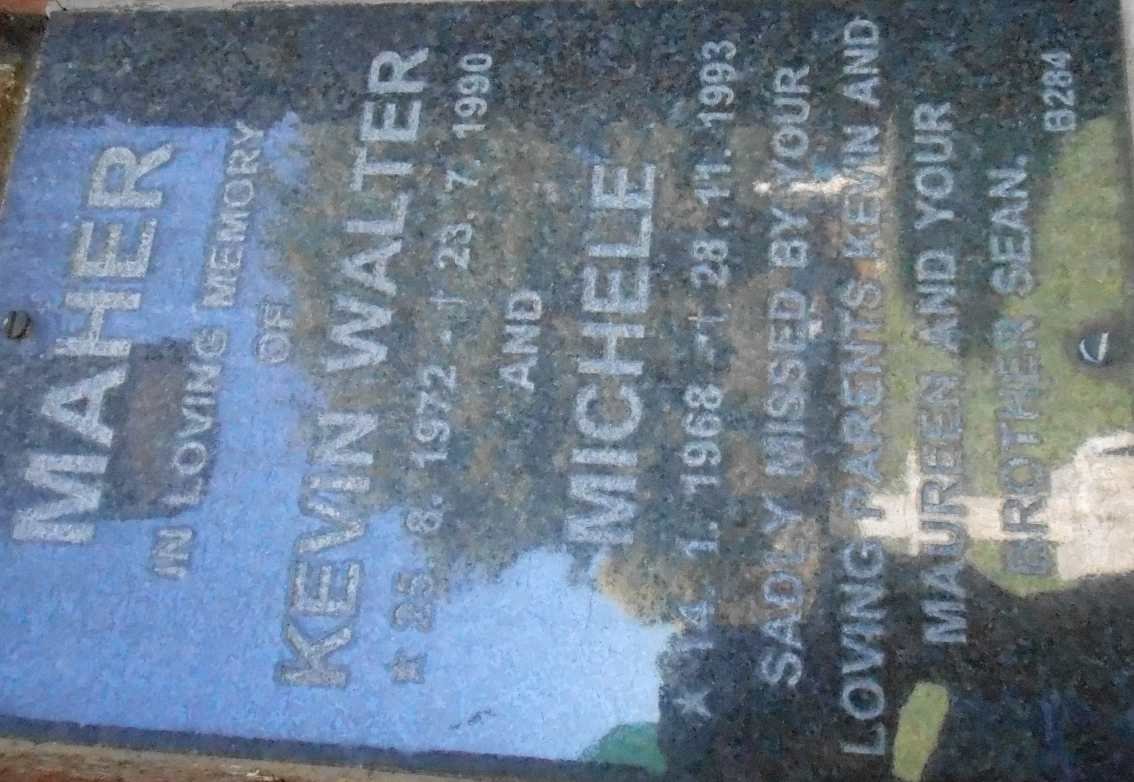 MAHER Michele 1968-1993 :: MAHER Kevin Walter 1972-1990