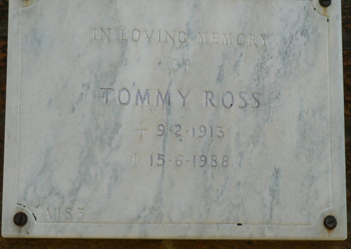 ROSS Tommy 1913-1988