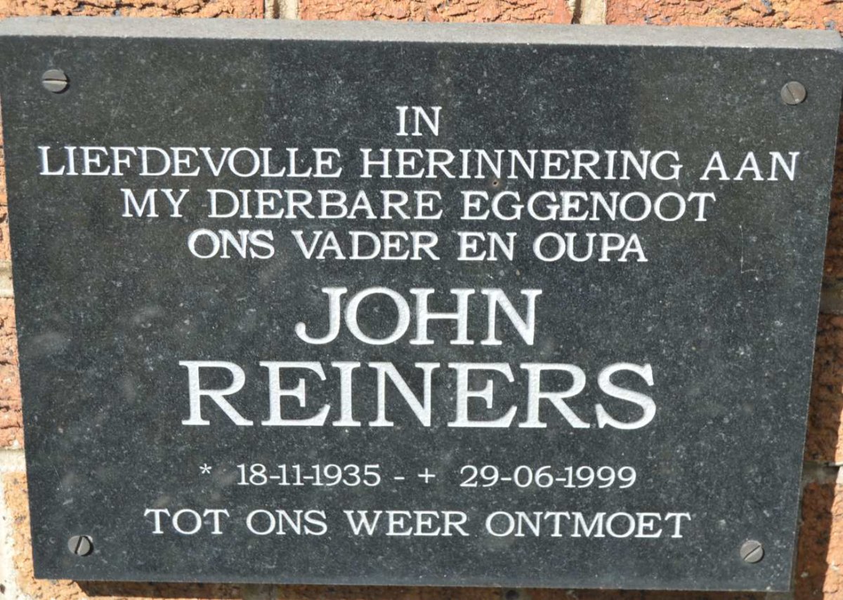 REINERS John 1935-1999