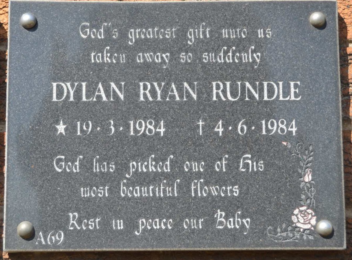 RUNDLE Dylan Ryan 1984-1984