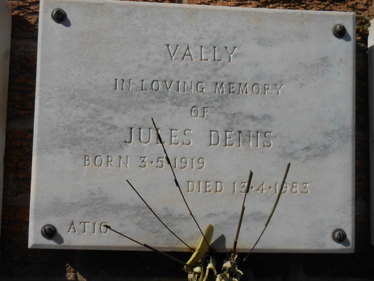 VALLEY Jules Denis 1919-1983