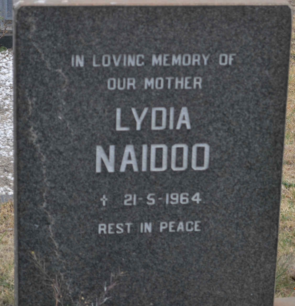 NAIDOO Lydia -1964
