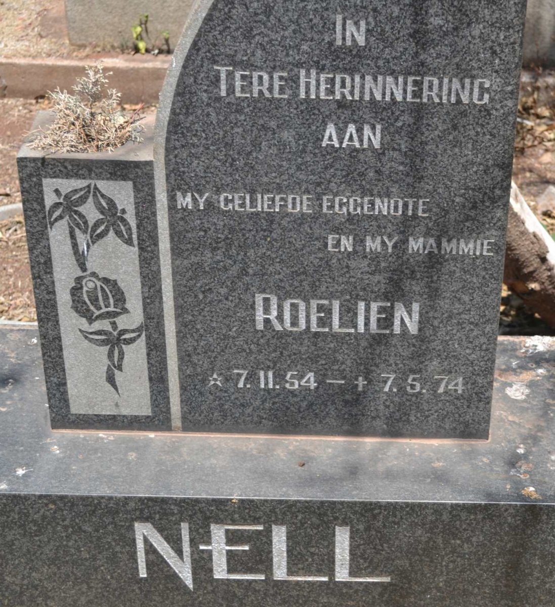 NELL Roelien 1954-1974