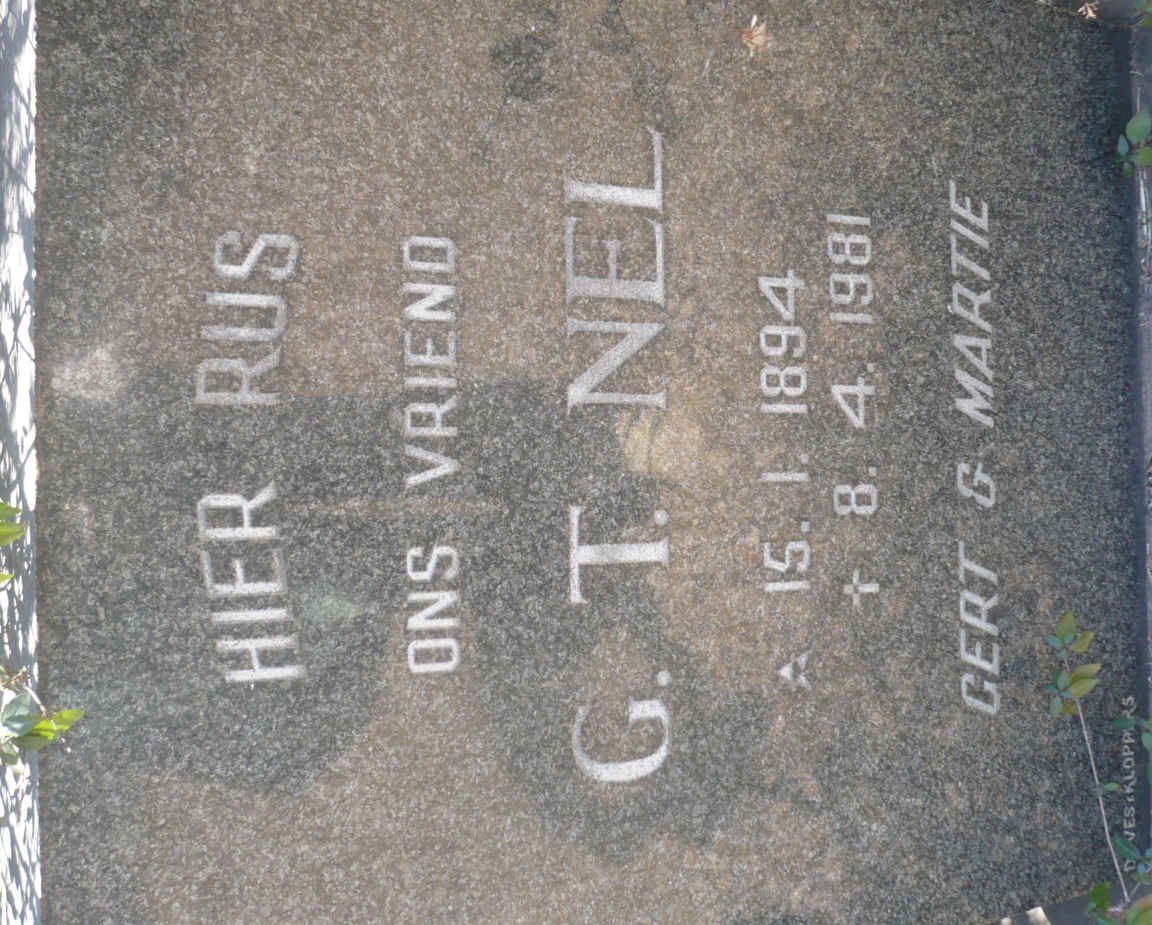 NEL G.T. 1894-1981