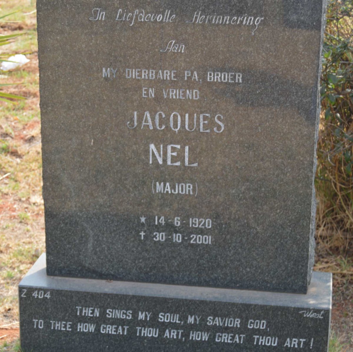 NEL Jacques 1920-2001