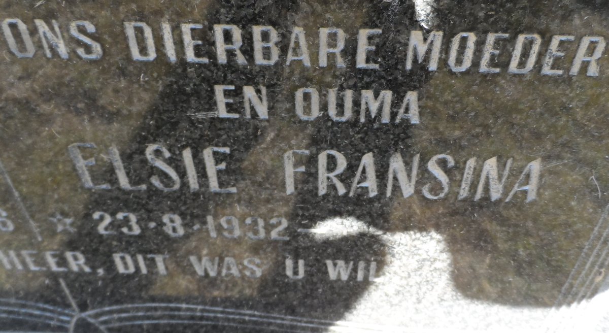 NEL Elsie Fransina 1932-