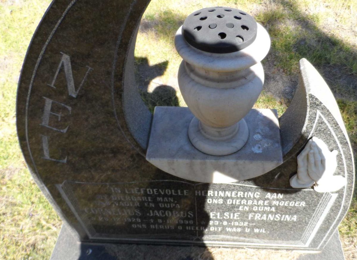 NEL Cornelius Jacobus 1928-1996 &amp; Elsie Fransina 1932-