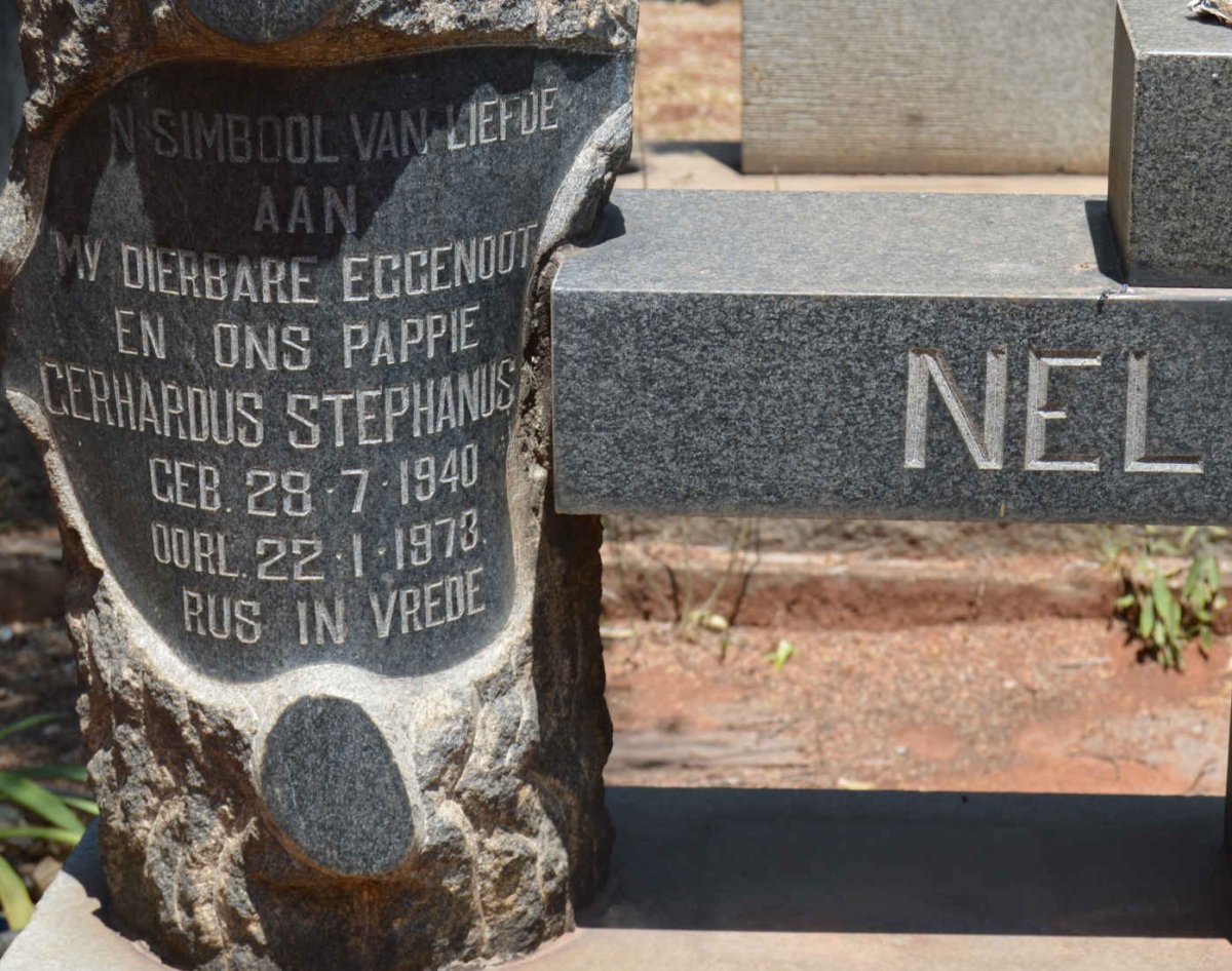 NEL Gerhardus Stephanus 1940-1973