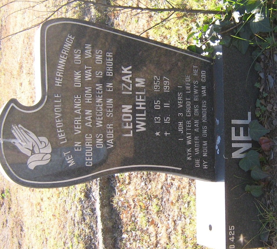 NEL Leon Izak Wilhelm 1952-1997