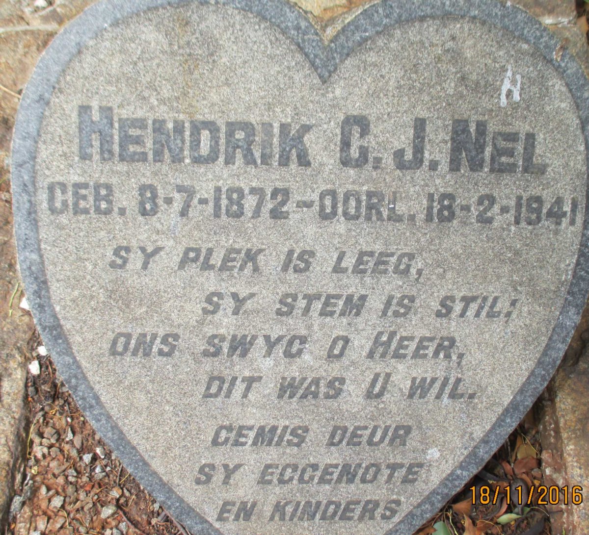 NEL Hendrik C.J. 1872-1941