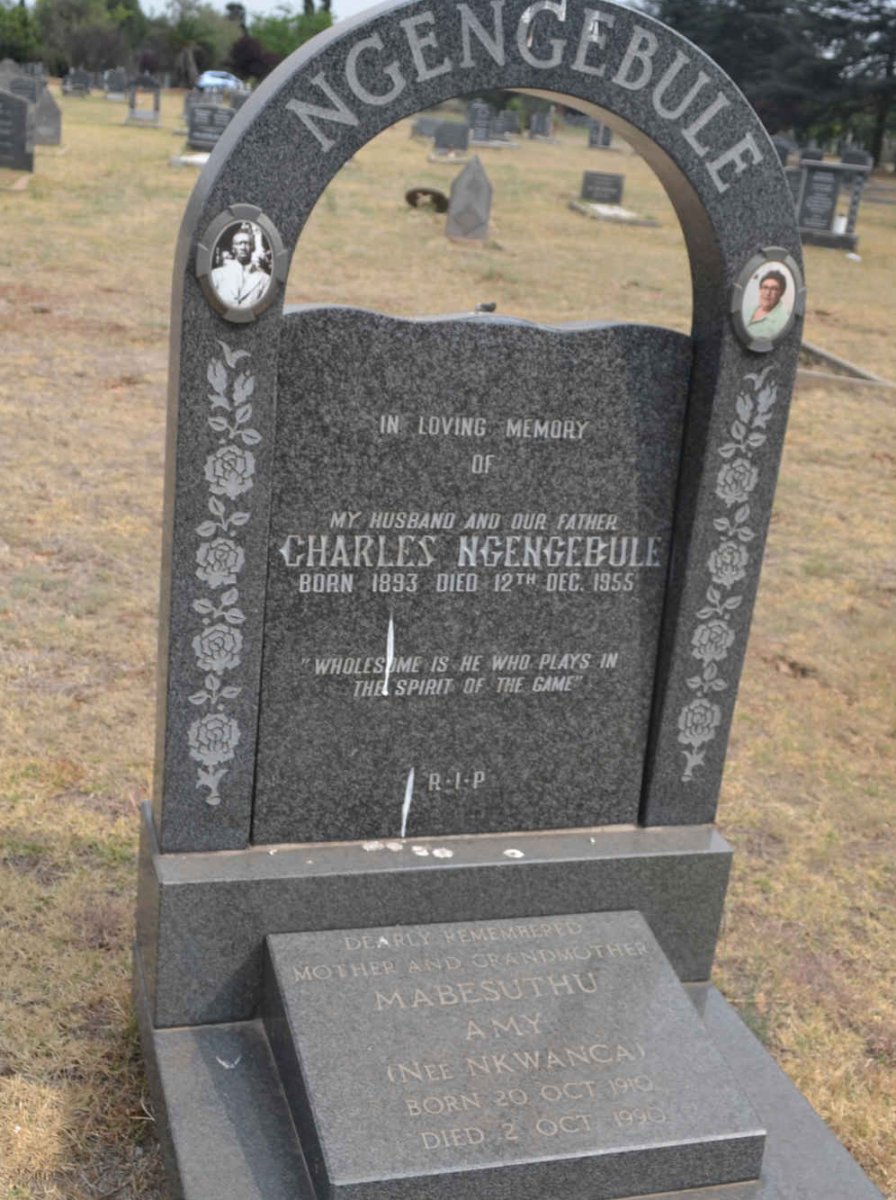 NGENGEBULE Charles 1893-1955 &amp; Mabesuthu Amy NKWANCA 1910-1990