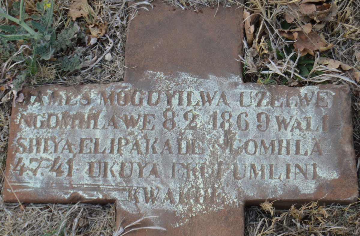 NGOMHLAWE James Moguyilwa Uzelwe 1869-1941