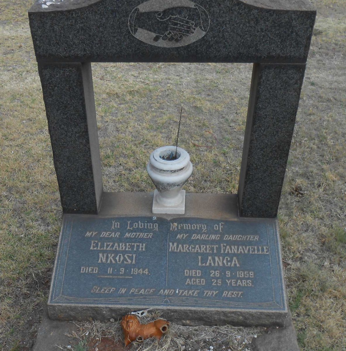 NKOSI Elizabeth -1944 :: LANGA Margaret Fanavelle -1959