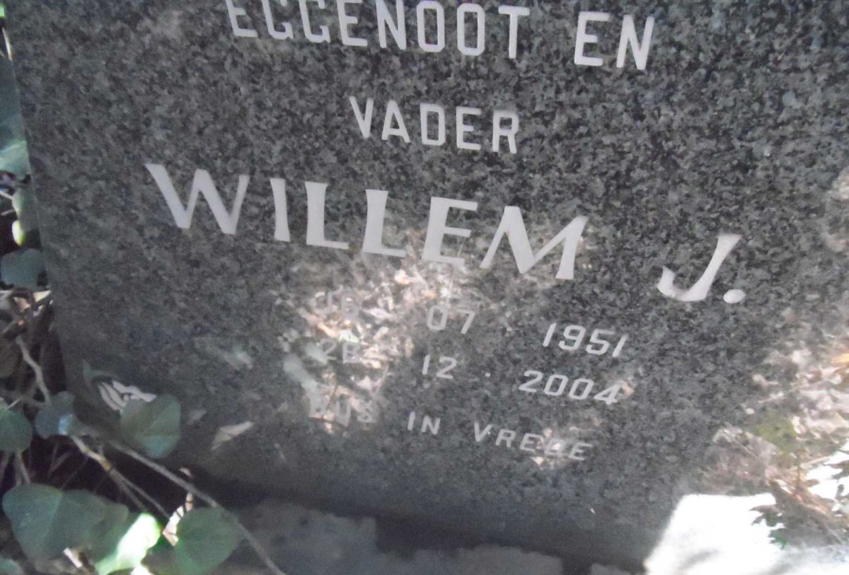 NORTJE Willem J. 1951-2004