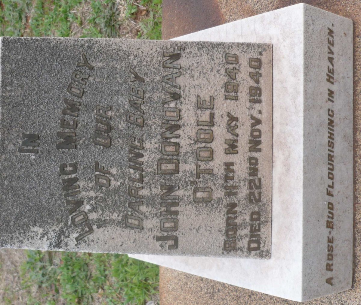 O'TOOLE John Donovan 1940-1940