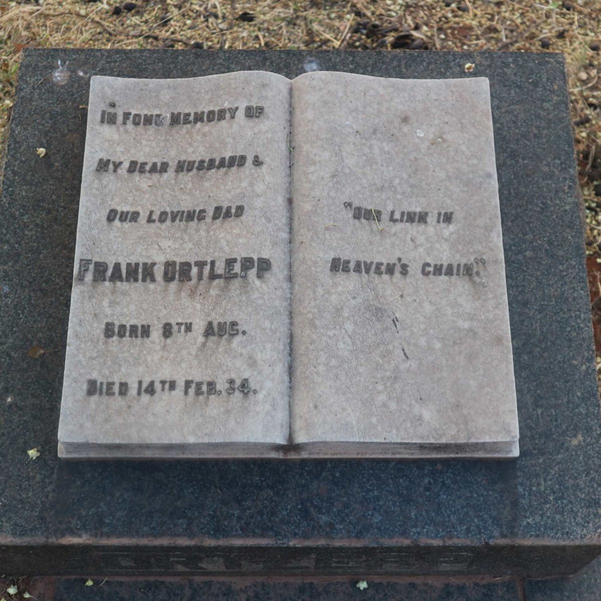 ORTLEPP Frank -1934