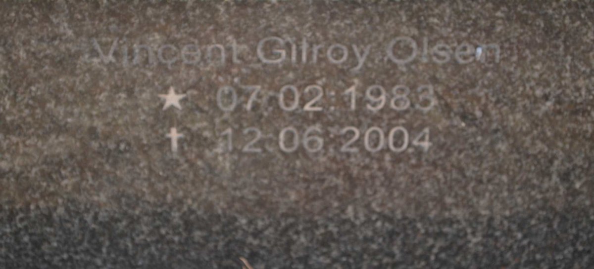 OLSEN Vincent Gilroy 1983-2004