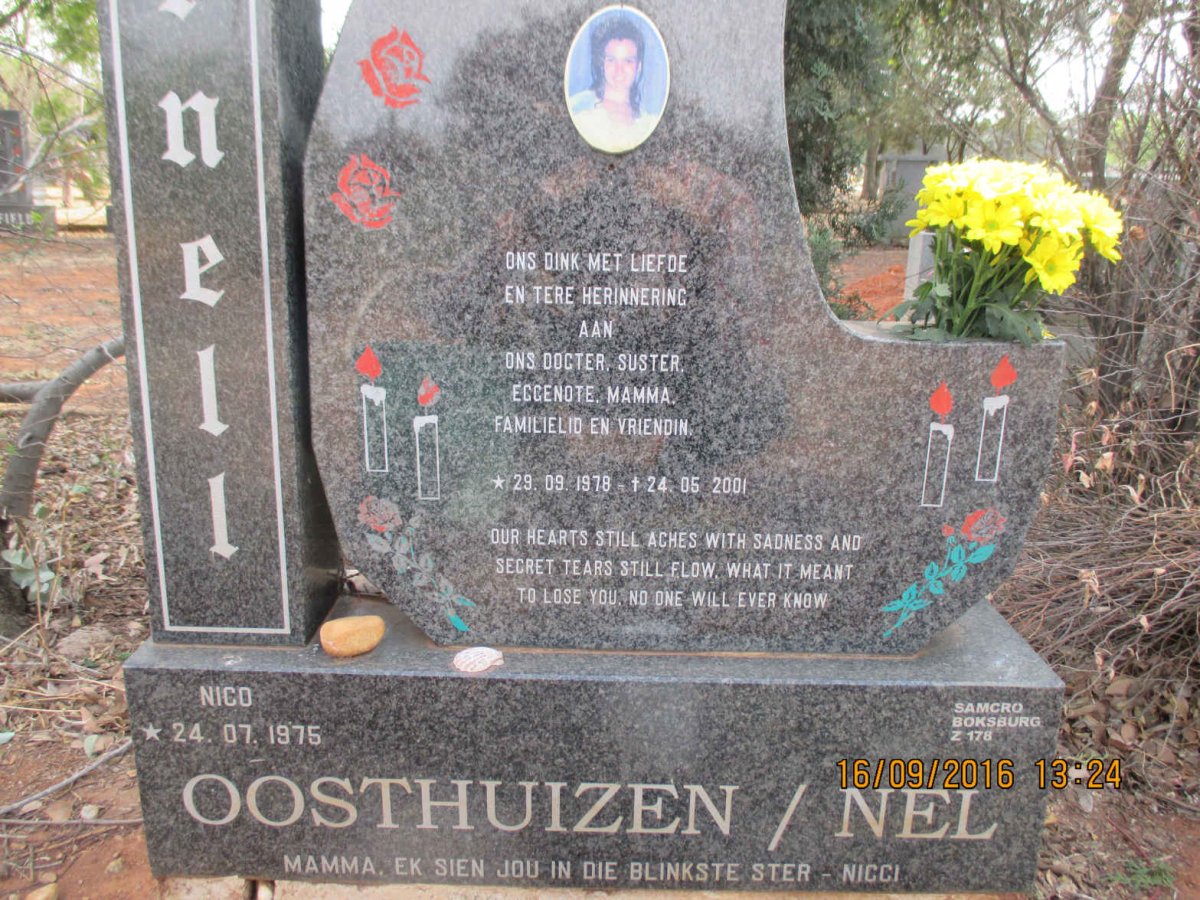 OOSTHUIZEN Nico 1976- &amp; Cornell NEL 1978-2001