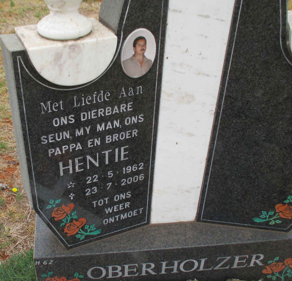 OBERHOLZER Hentie 1962-2006