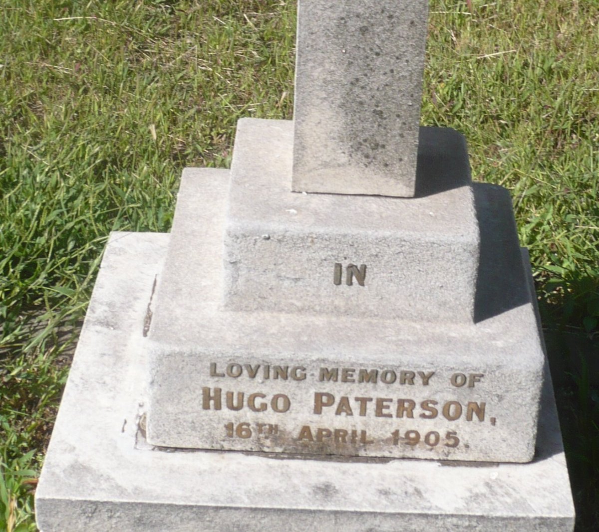 PATERSON Hugo -1905