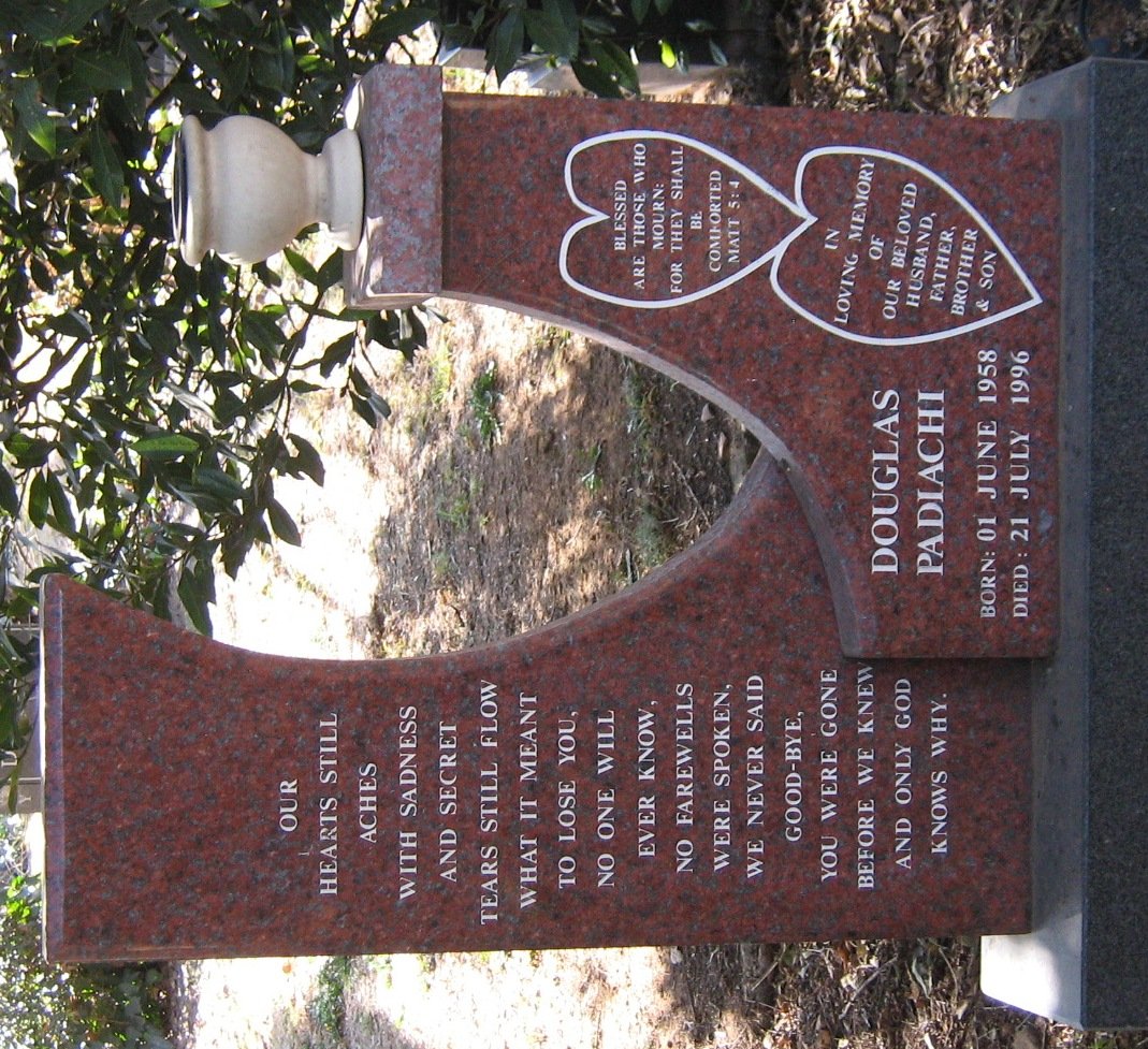 PADIACHI Douglas 1958-1996