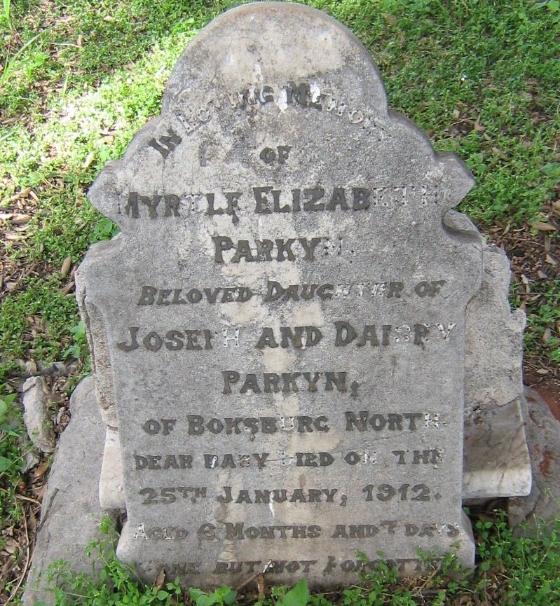 PARKYN Myrtle Elizabeth -1912