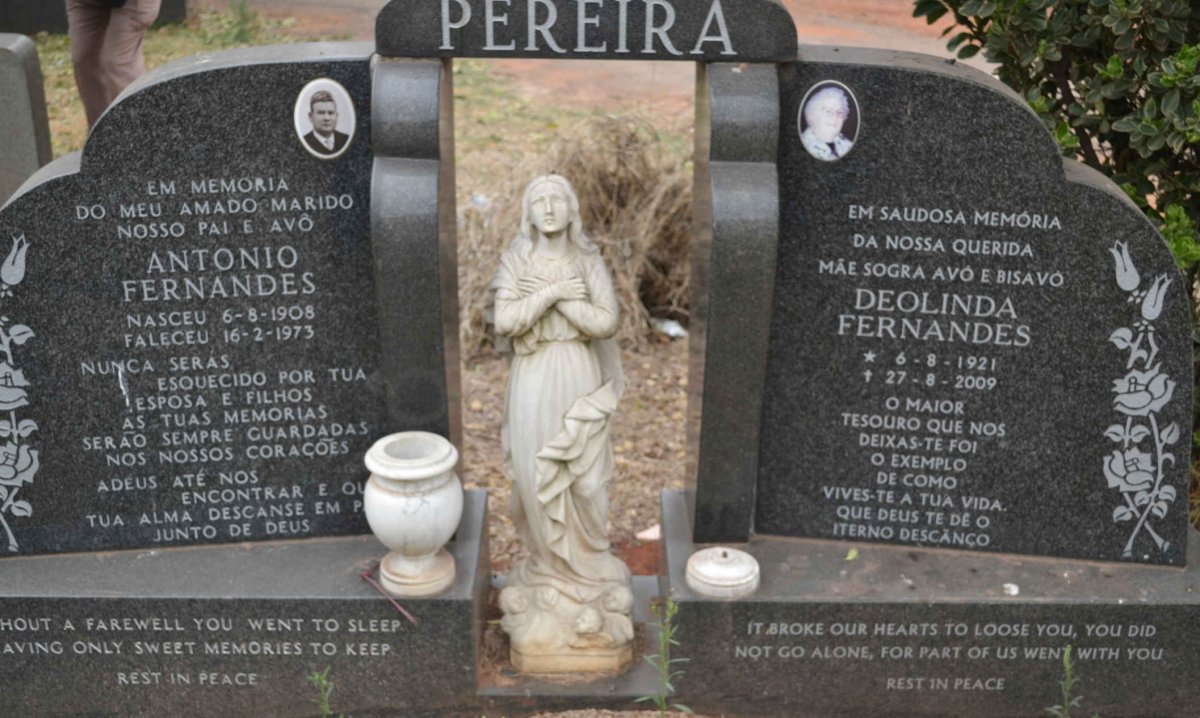 PEREIRA Antonio Fernandes 1908-1973 &amp; Deolinda Fernandes 1921-2009