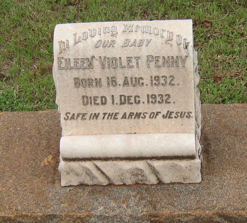 PENNY Eileen Violet 1932-1932