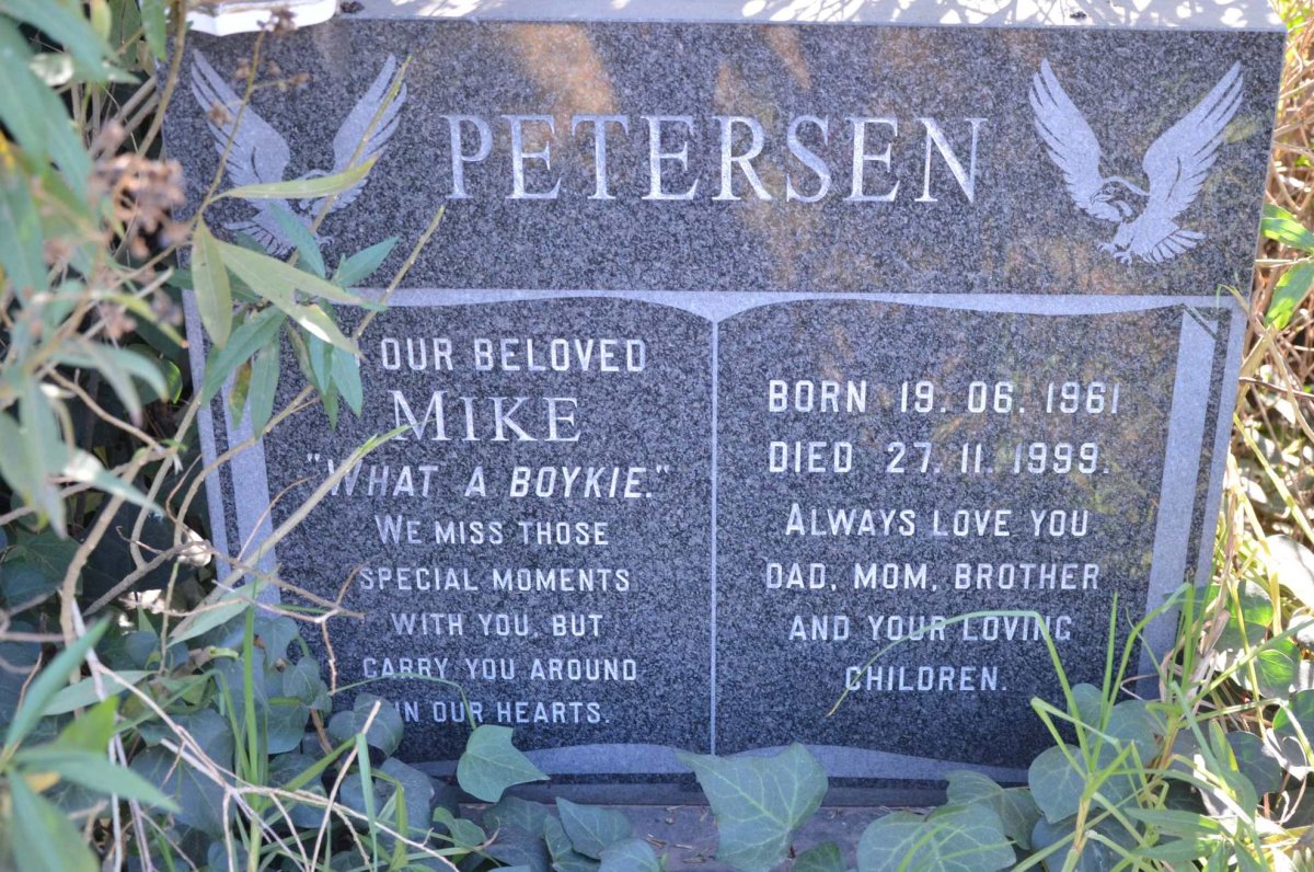 PETERSEN Mike 1961-1999