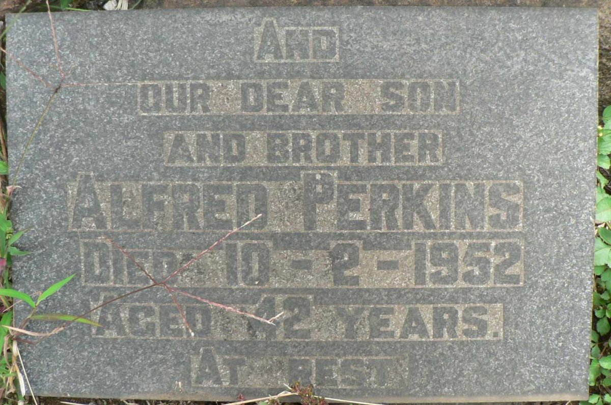 PERKINS Alfred -1952