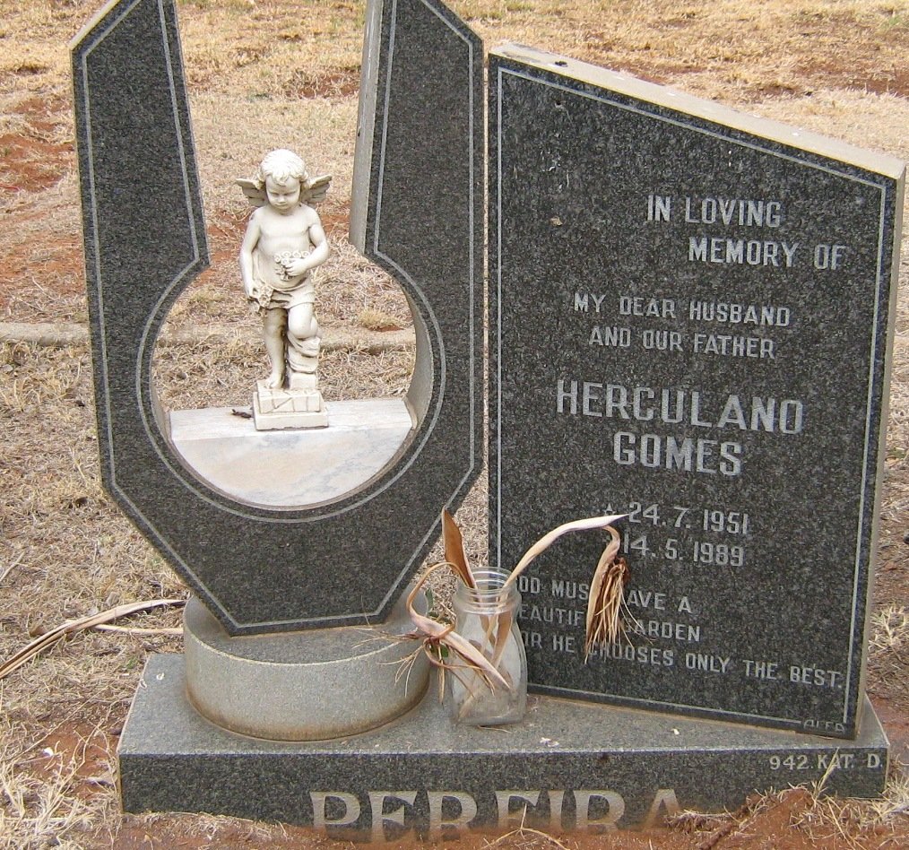 PEREIRA Herculano Gomes 1951-1989