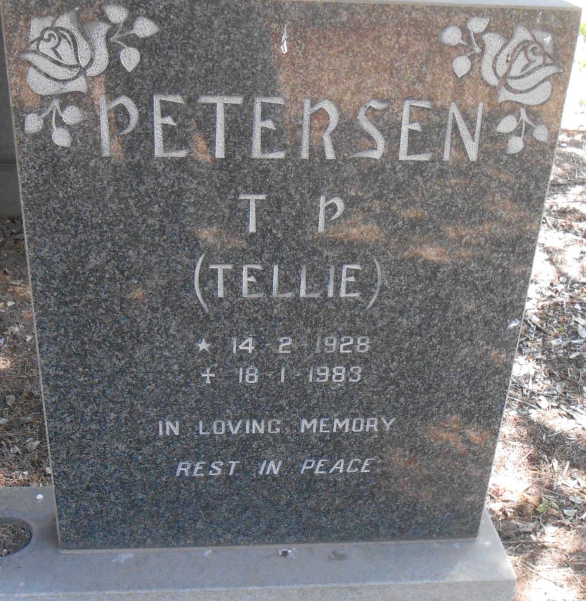 PETERSEN T.P. 1928-1983