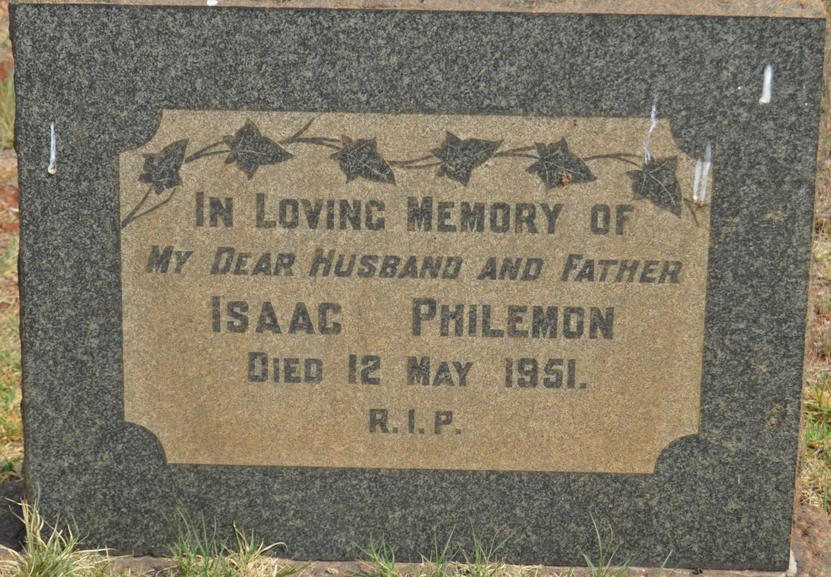PHILEMON Isaac -1951
