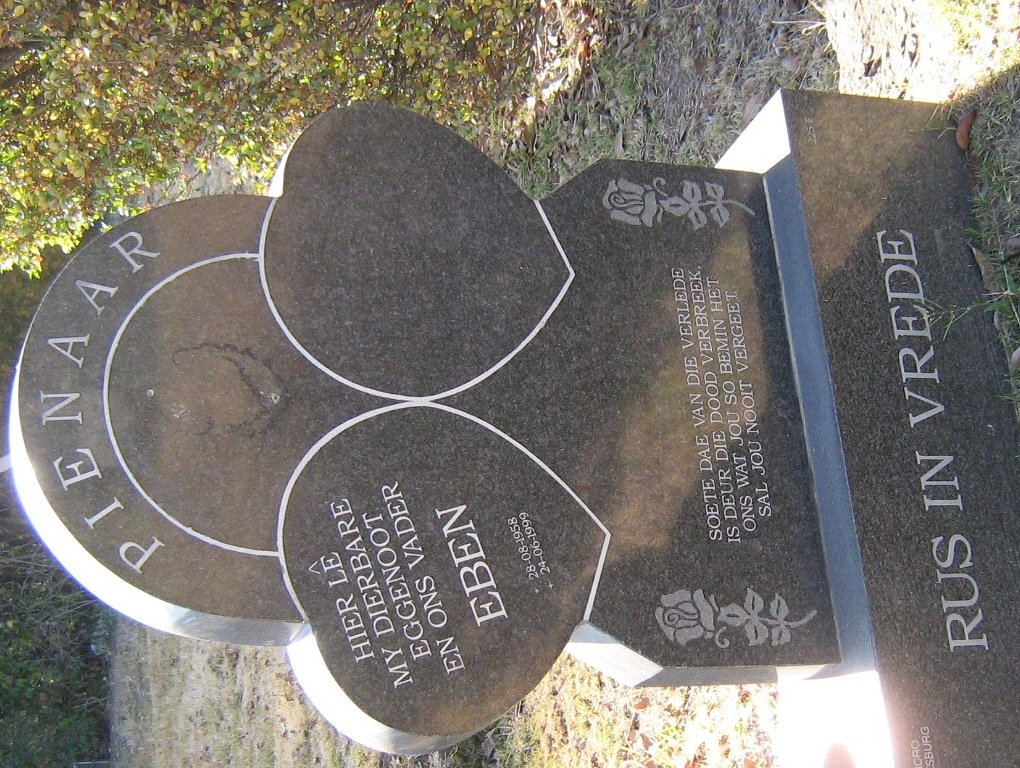 PIENAAR Eben 1958-1999