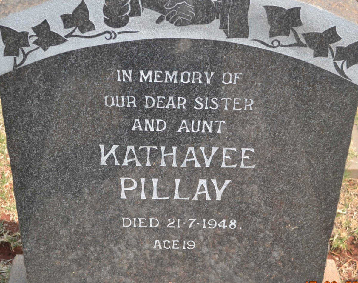 PILLAY Kathavee -1948