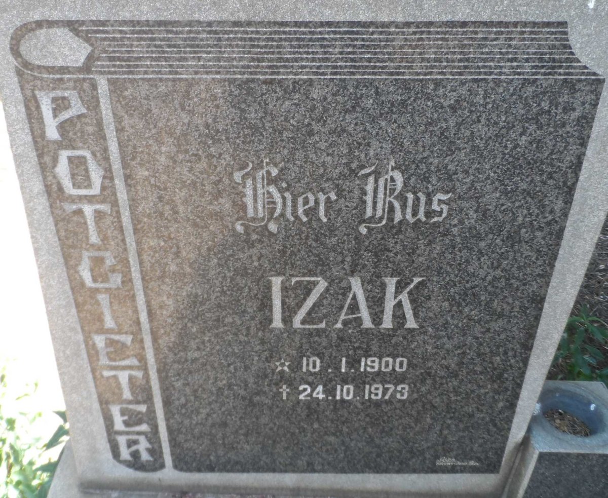 POTGIETER Izak 1900-1973
